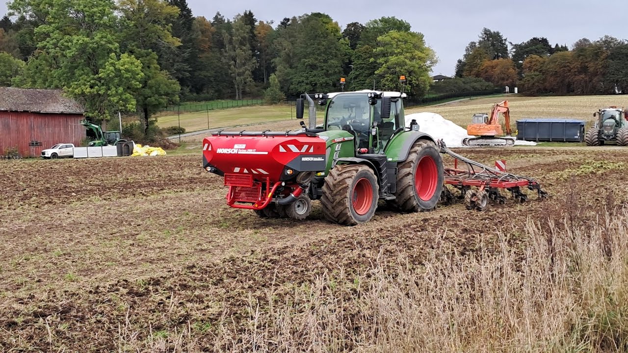 Planting with Fendt and Horsch.