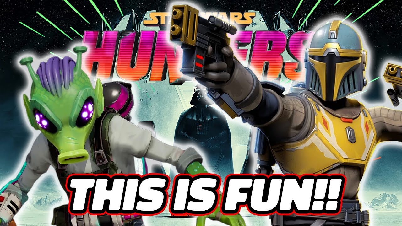 WAIT...IT'S ACTUALLY GOOD?! Star Wars Hunters First Look + Review on Nintendo Switch