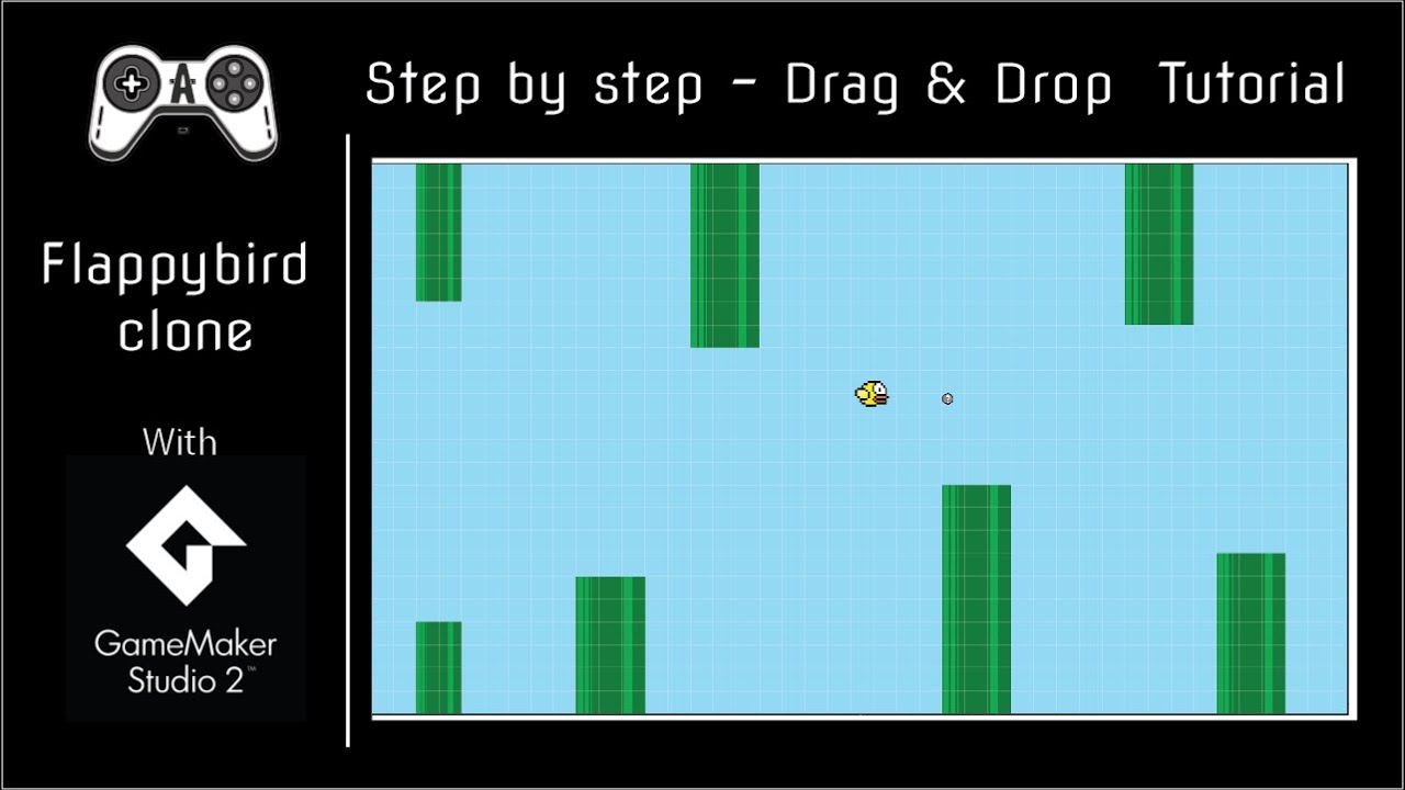 Game Maker Studio 2: Flappy Bird Clone!