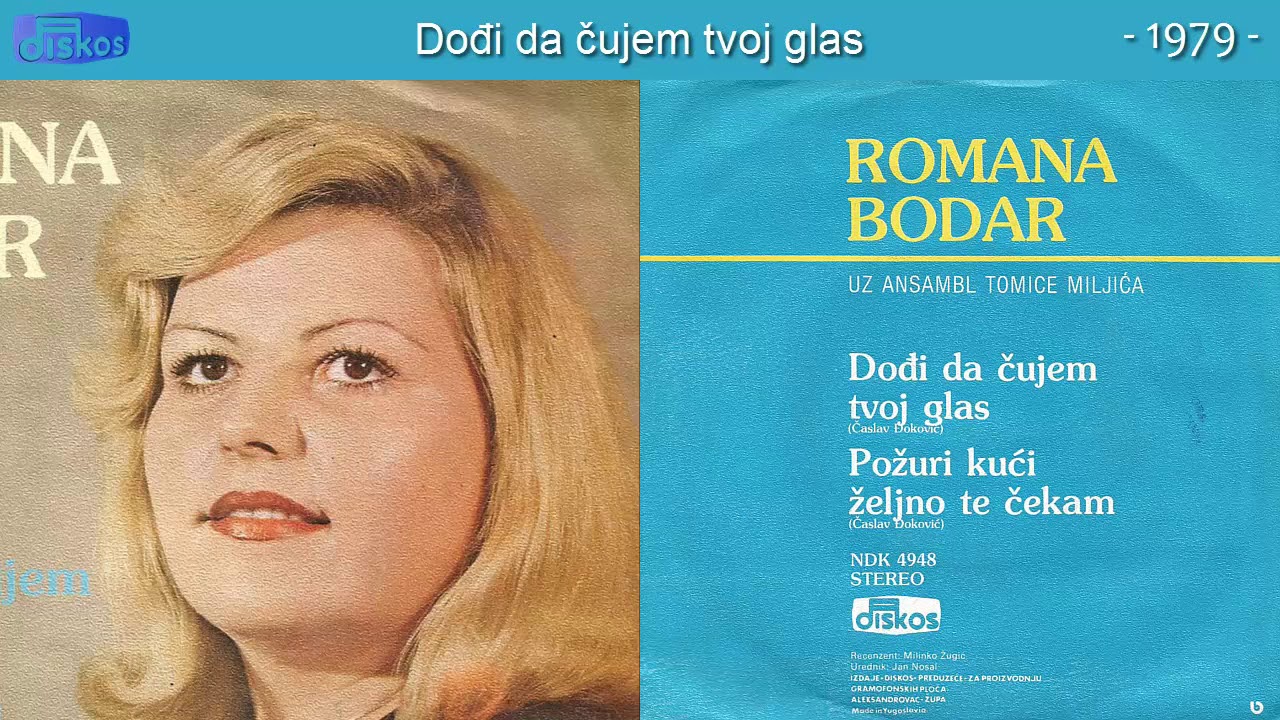 Romana Bodar - Dodji da cujem tvoj glas - (Audio 1979)