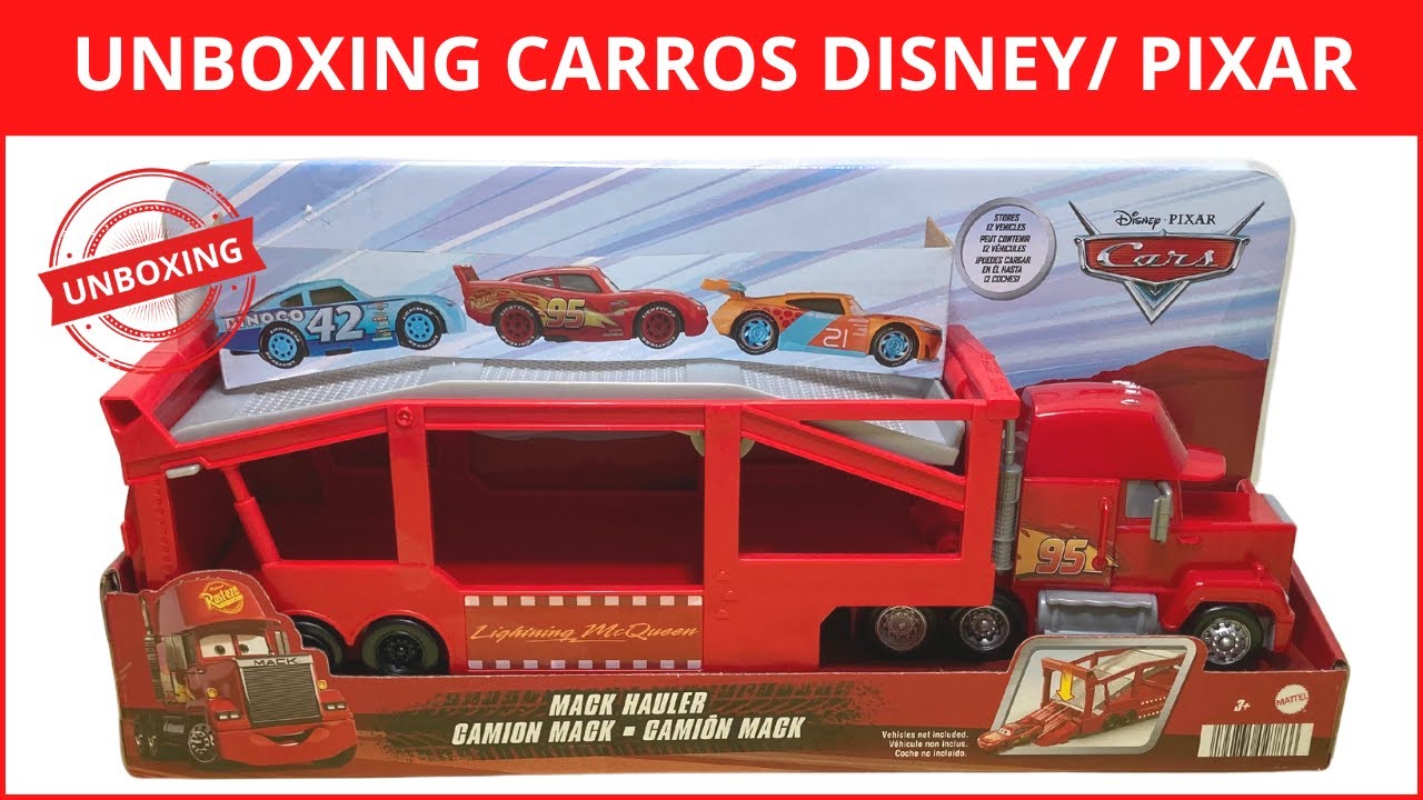 CARROS DISNEY/ PIXAR - Mack: O Primeiro Amigo do Relâmpago McQueen Unboxing