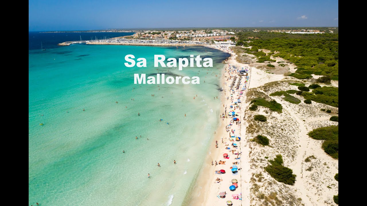 #majorca #sea #dji Sa Rapita Mallorca Best Beach Drone