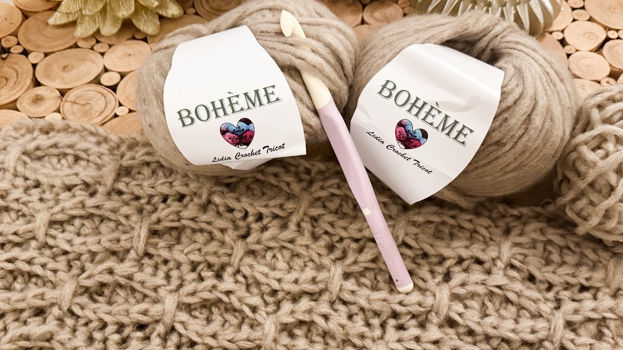 PR&Ecirc;TS POUR UN PROJET CROCHET COSY? &Agrave; vos crochets TUTORIEL PAS &Agrave; PAS #crochet #pattern #babyblanket
