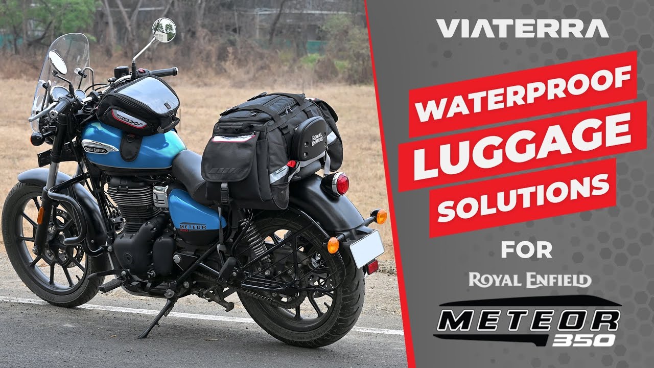 Комплектация для туристического мотоцикла Royal Enfield Meteor 350 | Водонепроницаемый багаж | Су...