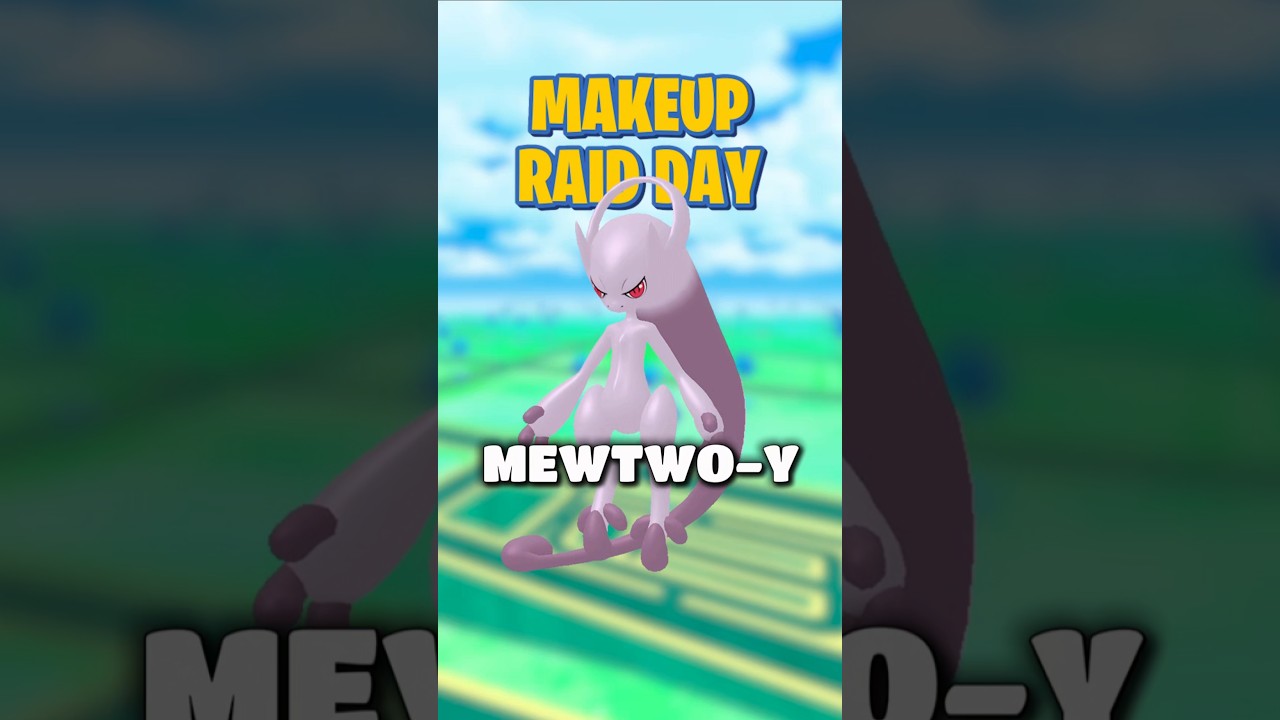 GO Fest Raid Makeup Day for Mega Mewtwo Y #pokemon #pokemongo #pogo #pokemoncommunity #mewtwo