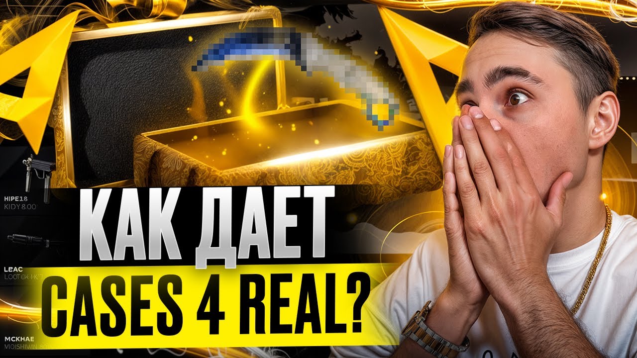 ⬛️ ПРОВЕРКА САЙТА CASES4REAL - ЧТО ТУТ ПО ШАНСАМ? | КЕЙС 4 РЕАЛ | CASES4REAL Промокод