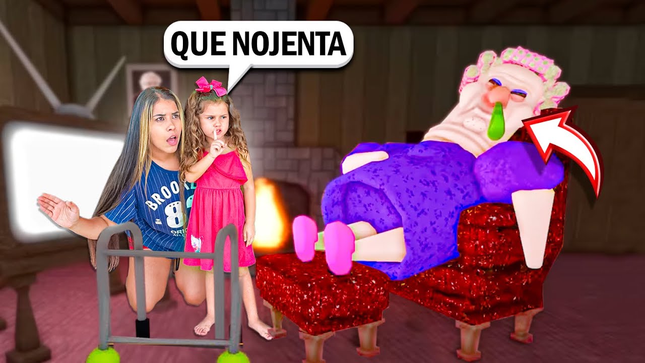 EU E MINHA IRMÃZINHA TIVEMOS QUE ESCAPAR DA VOVÓ MALVADA!