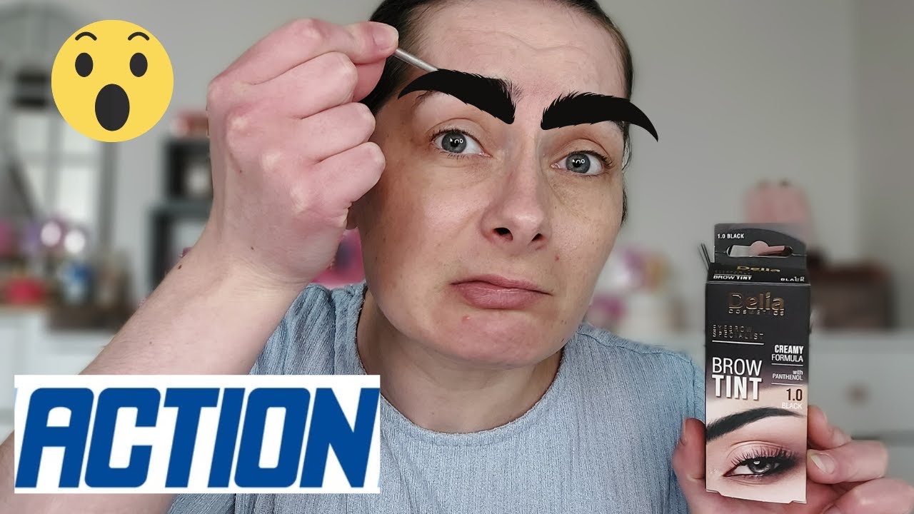 Je teste la TEINTURE à Sourcils de ACTION !