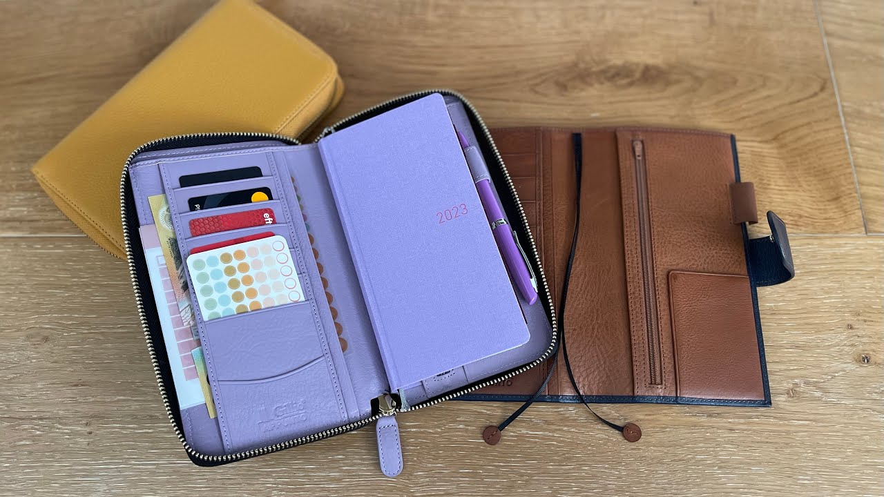 Gillio slim appunto zip | comparisons: moterm zip and regular slim appunto