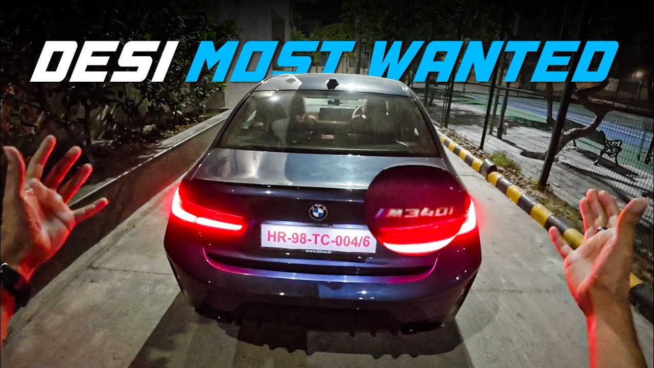 Midnight Run With BMW M340i 🥵 | B58 Sounds 🎶  & Launch Control! | Dhruv Attri