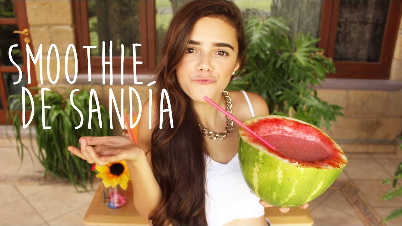 SMOOTHIE DE SANDÍA ♡