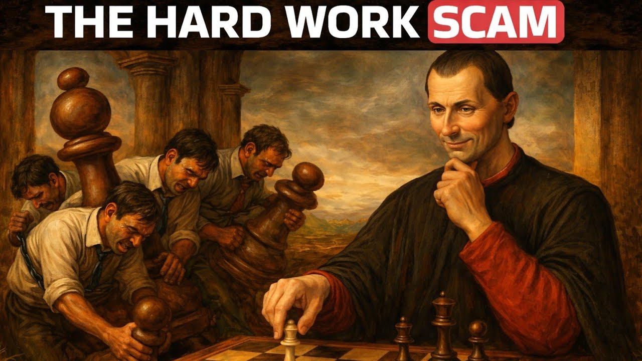 Hard Work is a SCAM! 😱 Machiavelli’s Secret Power Rules | Success Strategy