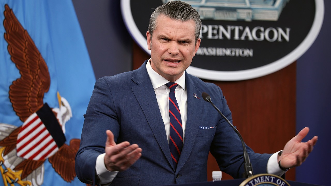 LIVE: Hegseth holds a briefing on the Iran conflict | NBC News