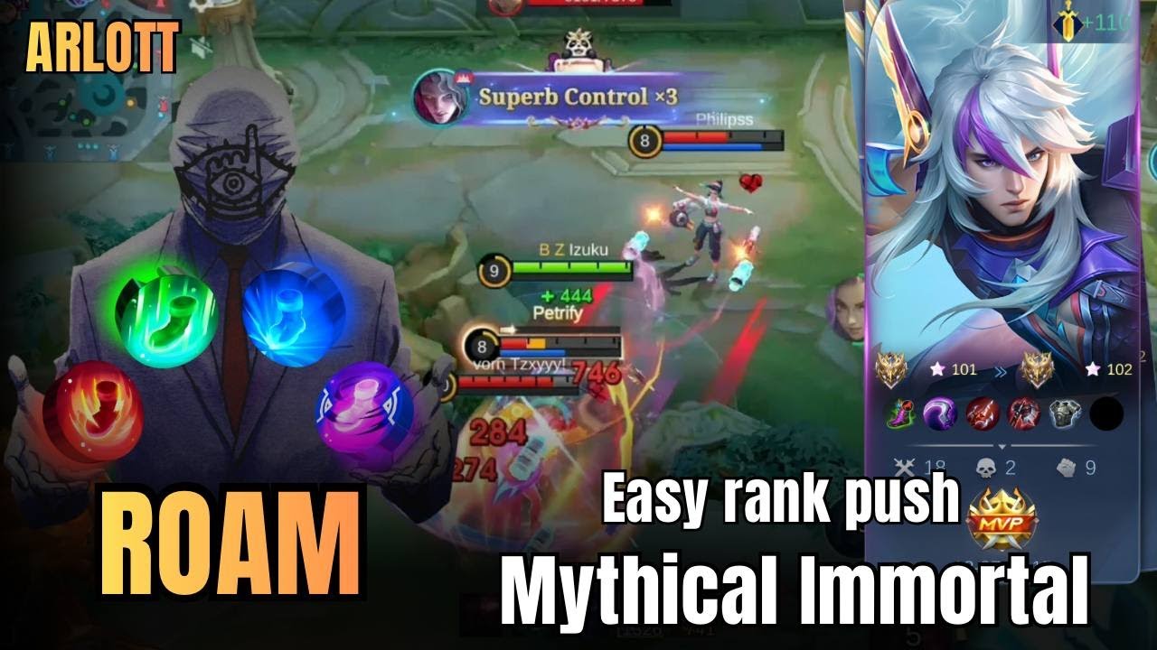 STOP PLAYING ARLOTT EXP! ARLOTT ROAM IS x10 Better | Moba Legends 5v5 | Izuku MLBB
