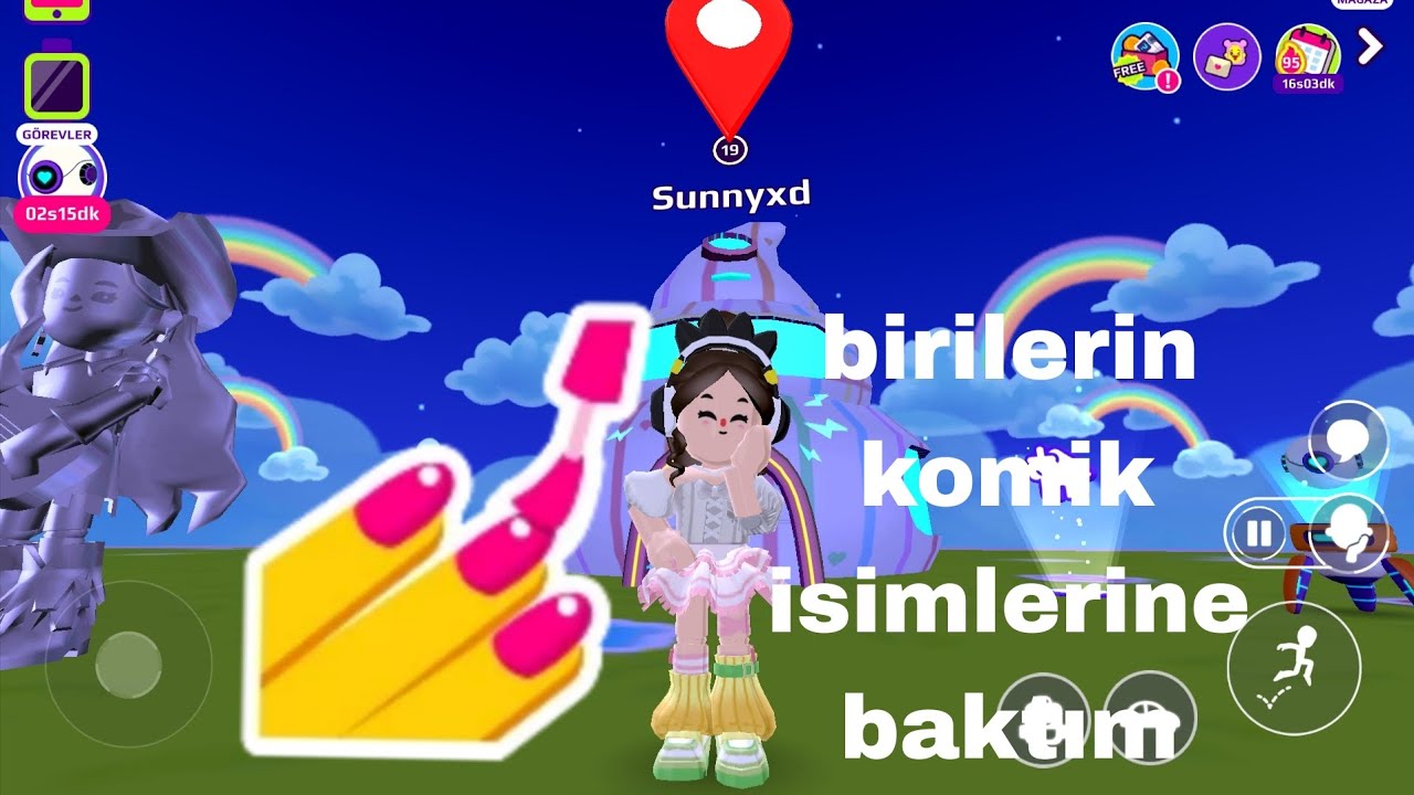 Birilrinin isimlerine baktım annada bittim