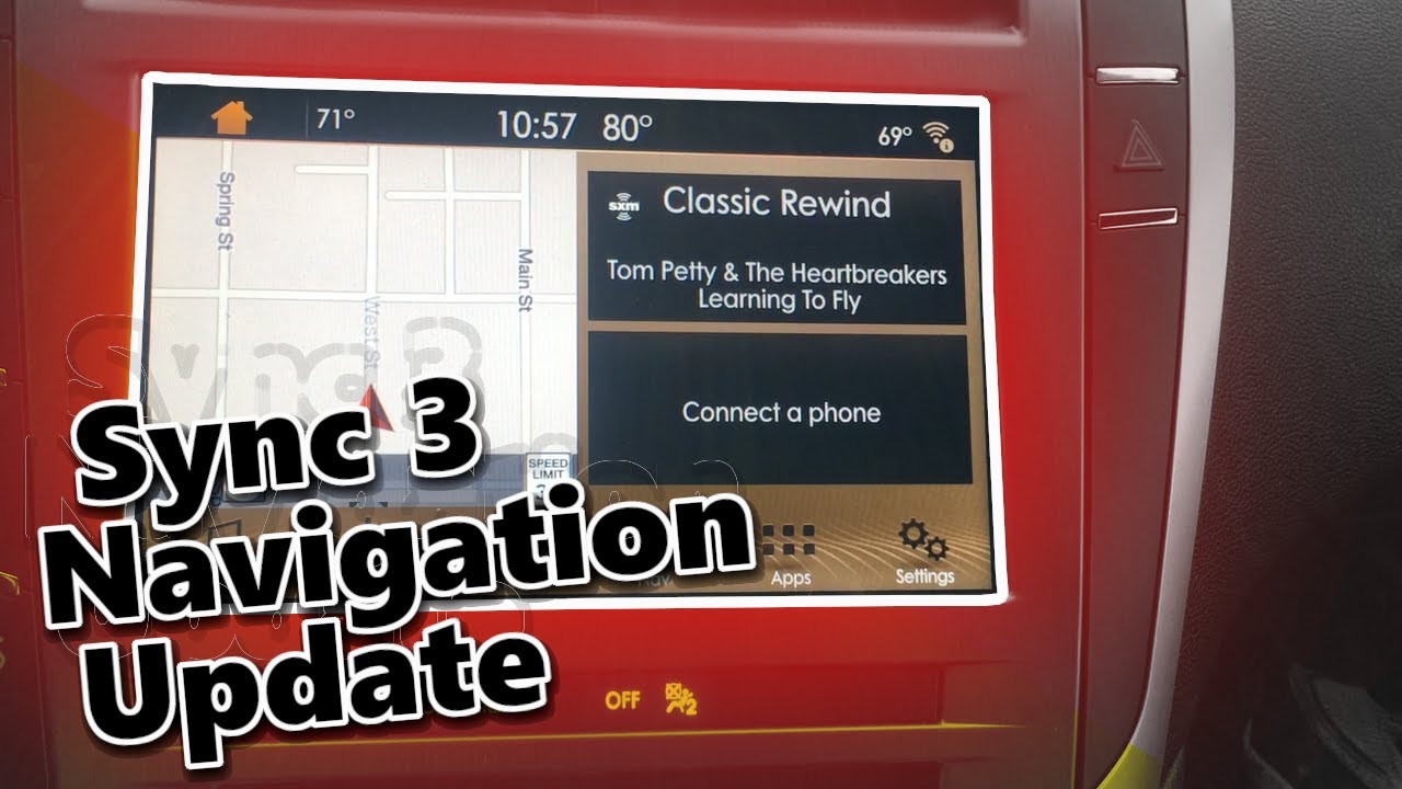 How to Update the Maps & Navigation of a Ford or Lincoln Sync 3 System