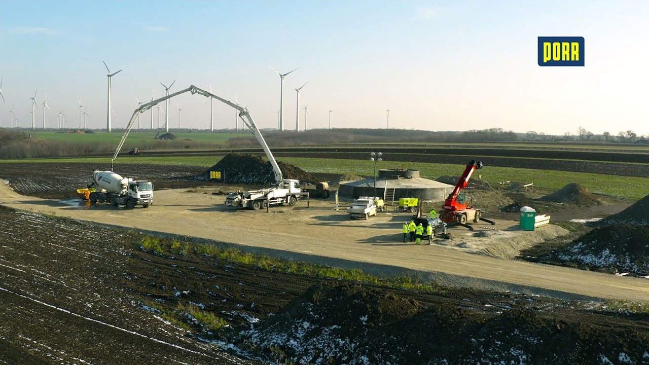 PORR Österreich: Fundamentbau Windpark Edmundshof in Österreich