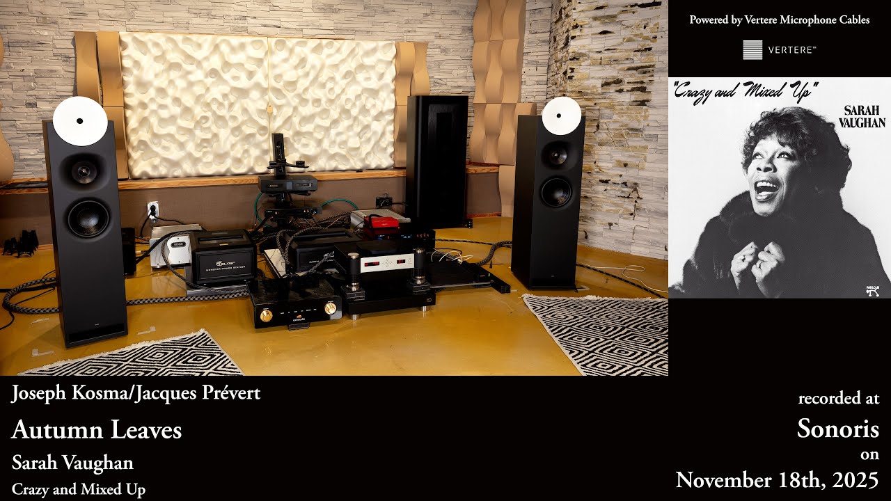 Sarah Vaughan - Autumn Leaves | Aretai Contra 200F, Extraudio X800 MKII , HoloAudio & JMF Audio