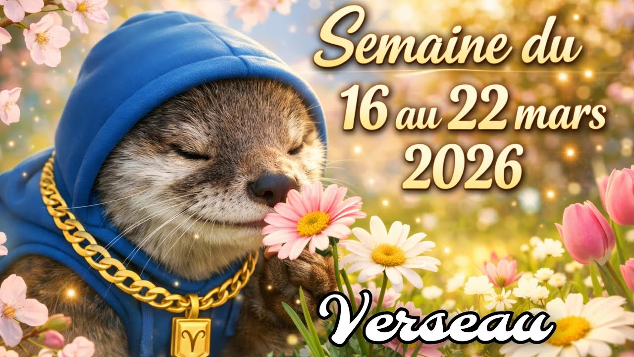 Verseau♒16 au 22 mars 2026🎏 la maladie de l'amour 