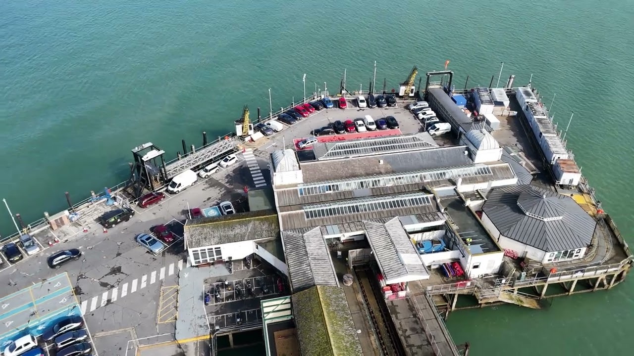 Ryde Pier and surrounding area.