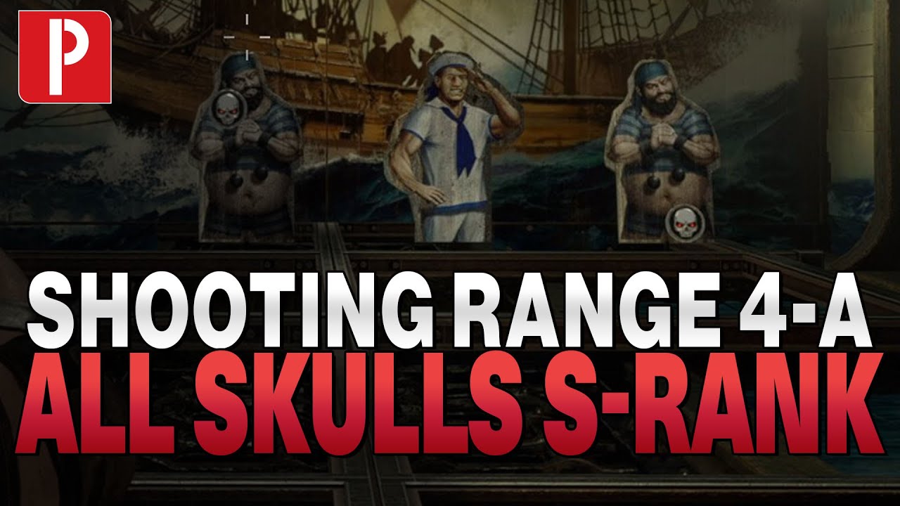 Shooting Range 4-A All Skulls & S Rank in Resident Evil 4 Remake