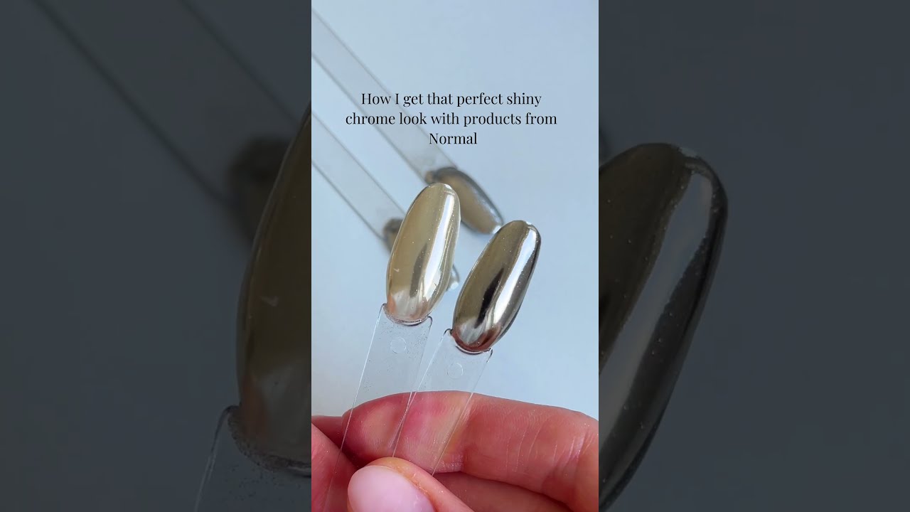 How to Apply Chrome Powder from Gelpolish Factory