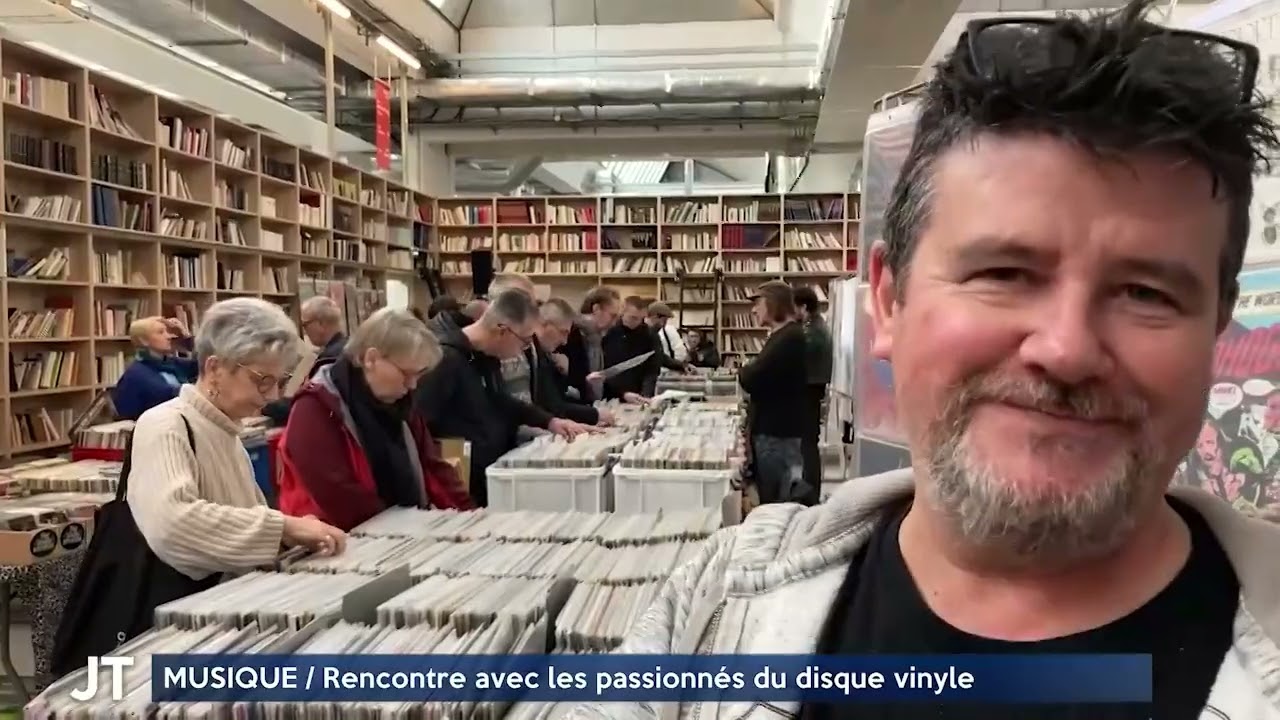 Rencontre avec les passionnés de vinyles à la Bourse aux Disques de Radio Béton (Tours)
