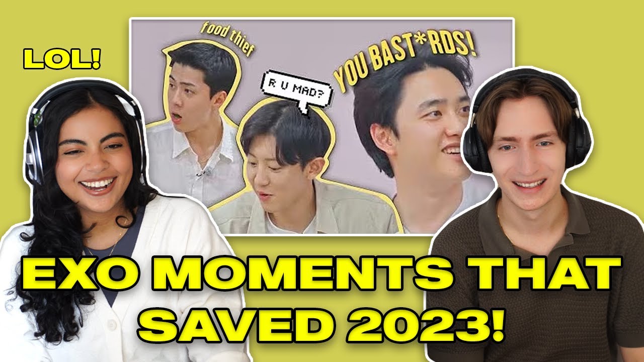 EXO Moments That Saved 2023 Reaction | Couple Reacts to EXO | We Finally Get the Reference!