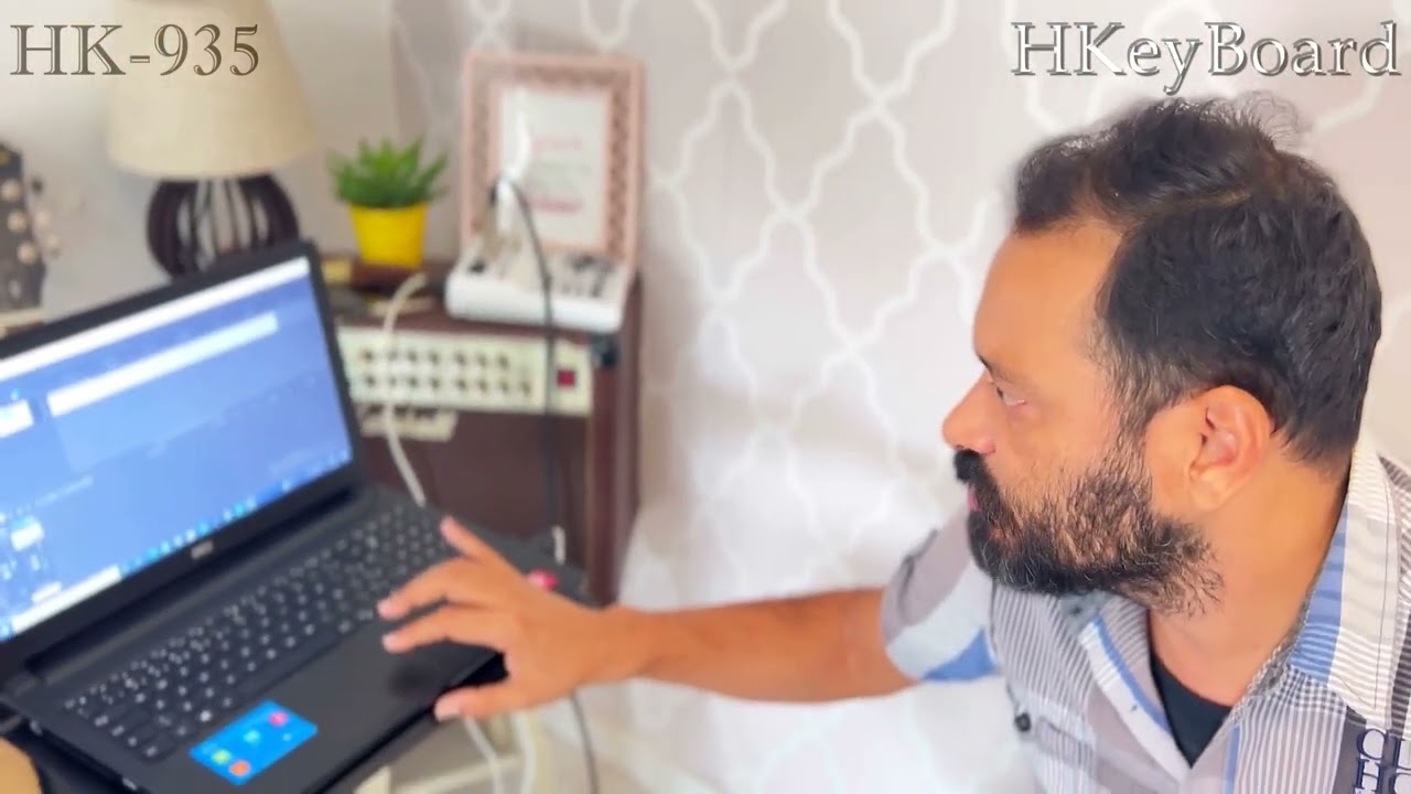 Teclado Musical Arranjador HK-935 Midi - HKeyBoard - Tutorial para gravação Midi - By Samuel Rosa