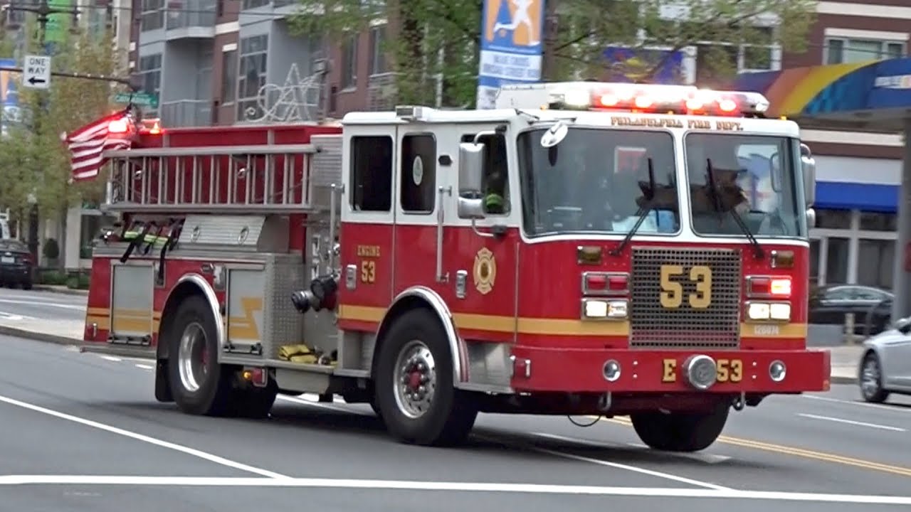 PFD Ladder 5, Engine 53 & Battalion 1 Responding