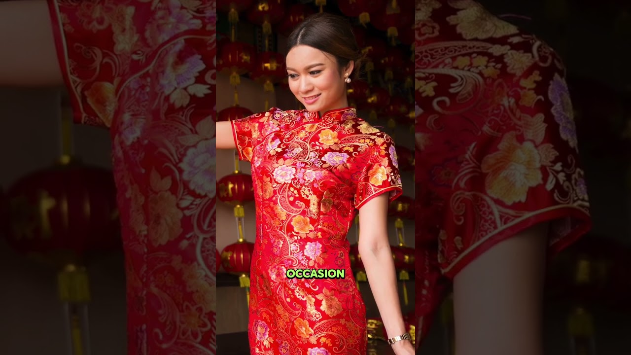 What is a Qipao? | Traditional Chinese dress #celebration  #shorts  #asianculture  #learn