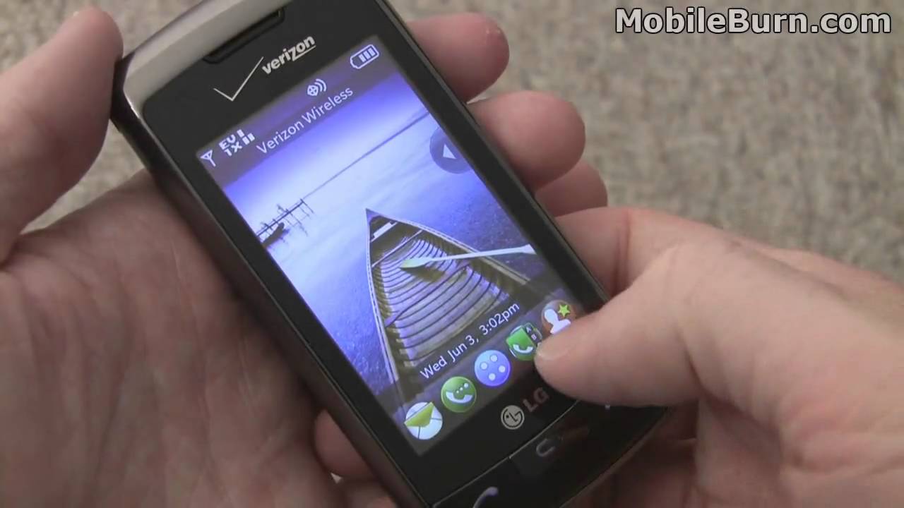 LG enV TOUCH for Verizon - part 1 of 3