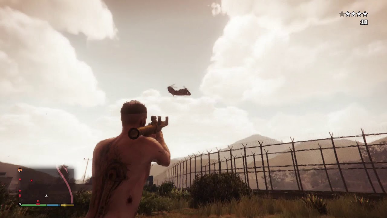 GTA 5 - Trevor's FIVE STAR ESCAPE FROM FORT ZANCUDO (GTA V Funny Moments)