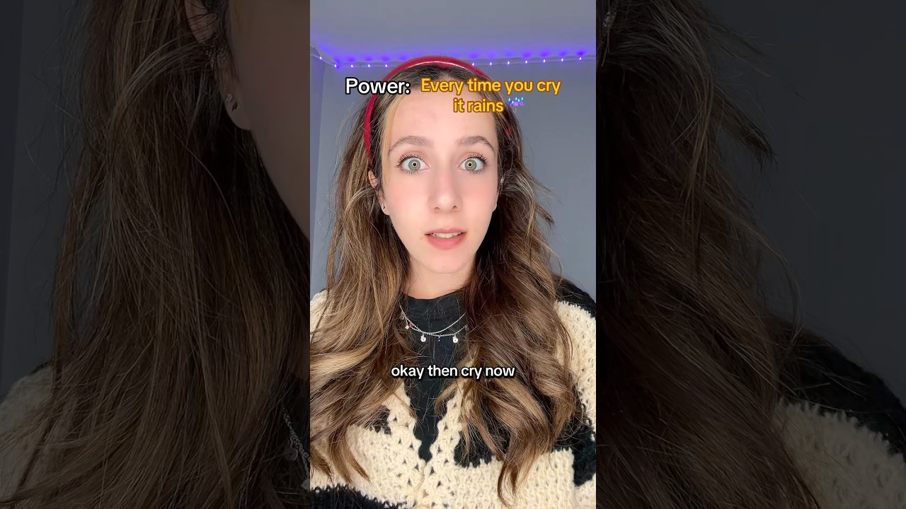 #POV: It rains every time you cry..