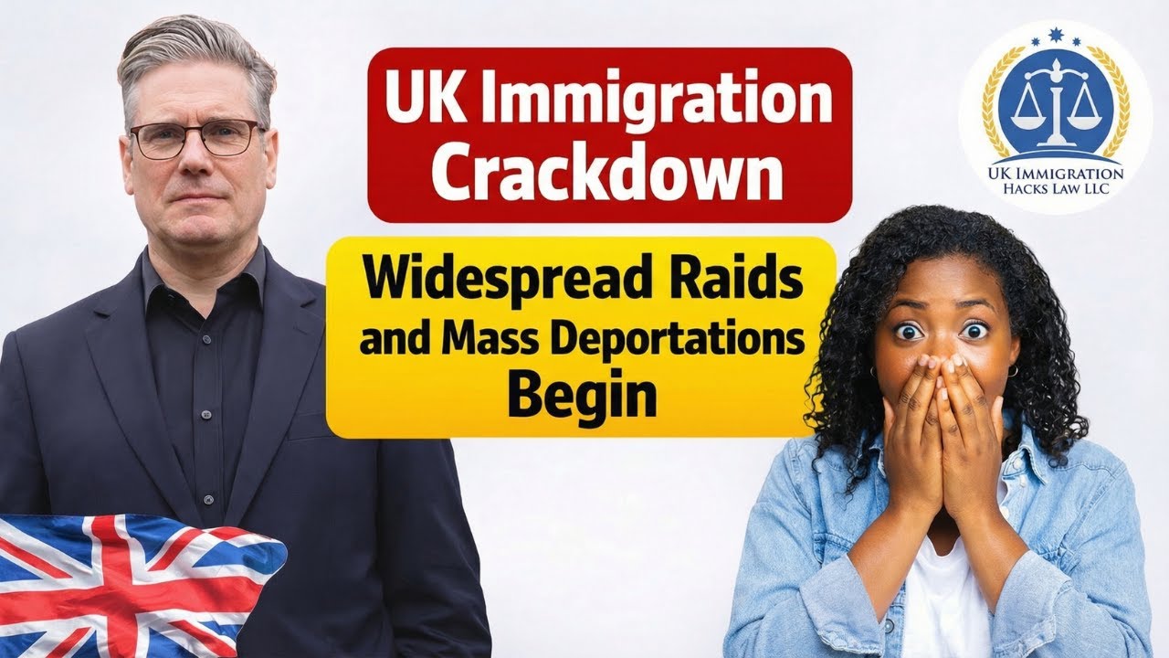 UK Immigration Crackdown: Widespread Raids and Mass Deportations Begin 🚨🇬🇧