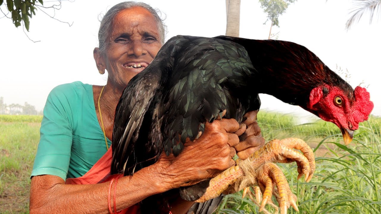 KING ROOSTER RECIPE Prepared by Bharatamma |Country foods