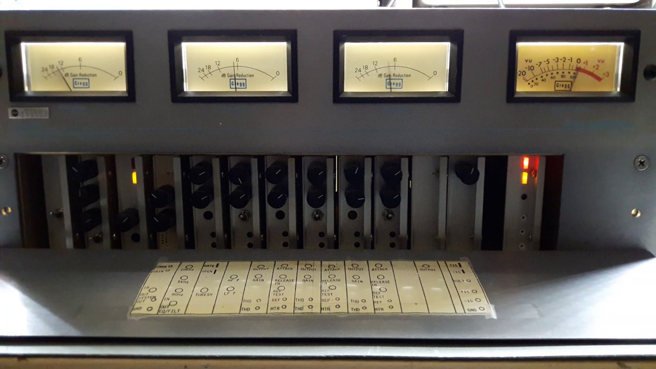 Gregg Laboratories 2530 broadcast processor AM version