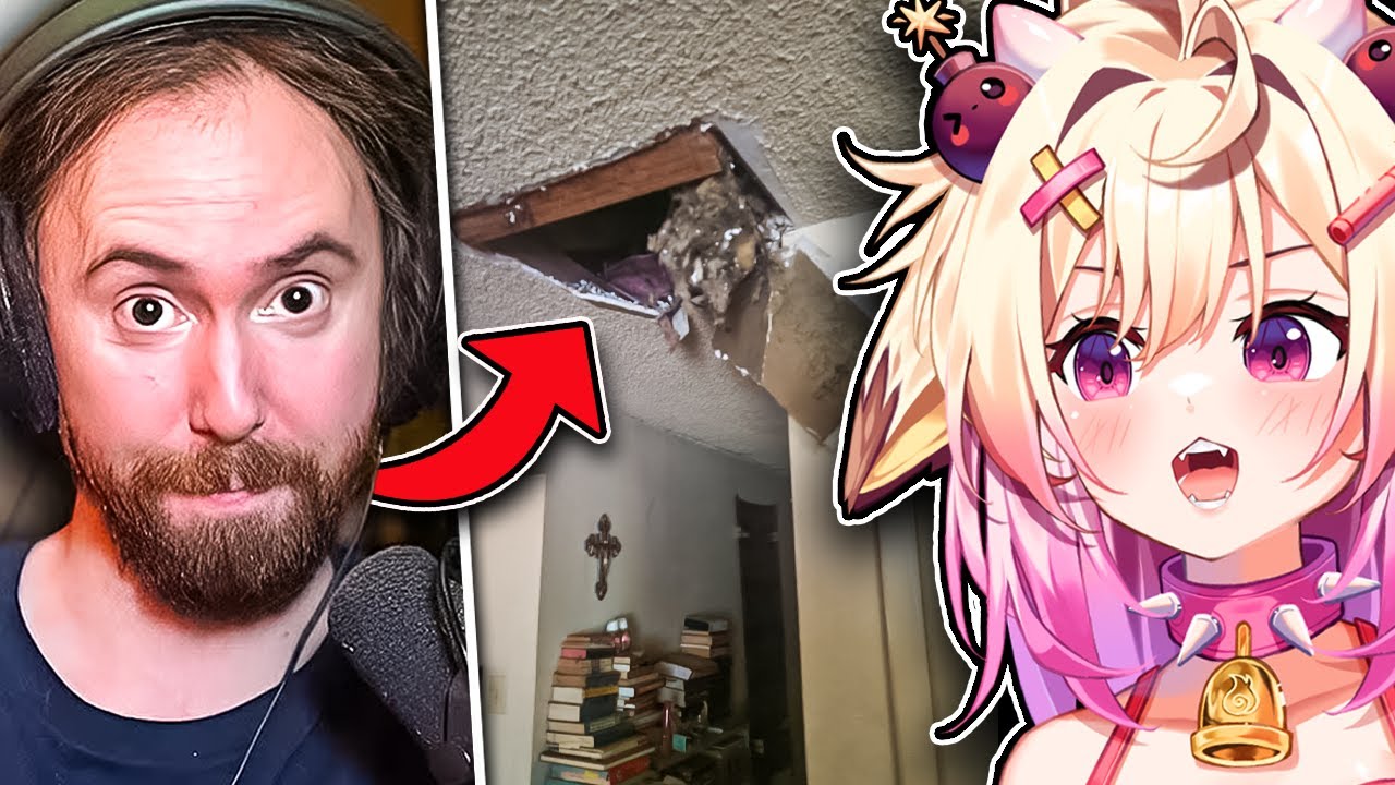 Asmongold FELL Through His CEILING! | Rosiebellmoo Reacts