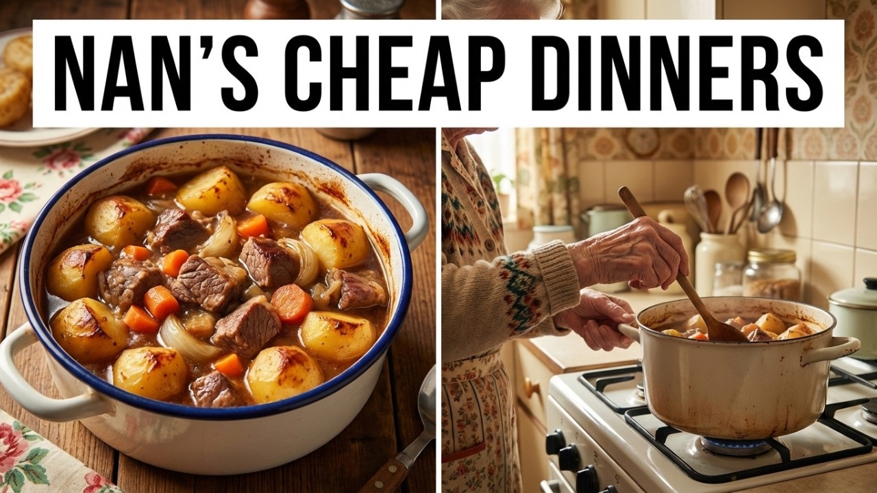 30 CHEAP British Vintage One-Pot Dinners Your Nan Made When Money Was Tight
