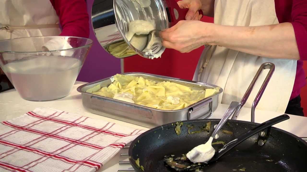 PASTICCIO DI LASAGNE AI CARCIOFI di Siamodonne.it