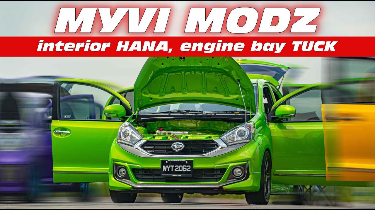 Myvi Interior Hana | Engine Bay PADU
