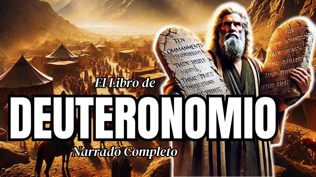 DEUTERONOMIO completo narrado en español – Repetición de la Ley | Biblia en audio
