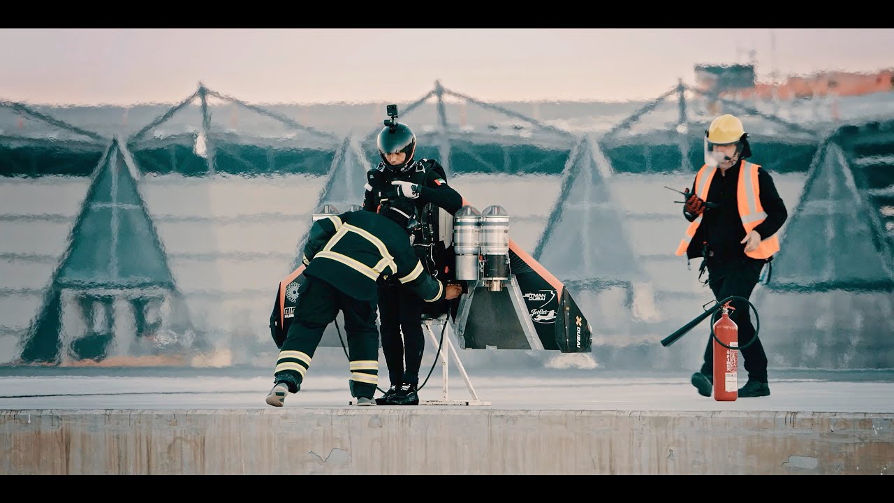 Дорога к взлету &mdash; Jetman Dubai &mdash; 4K