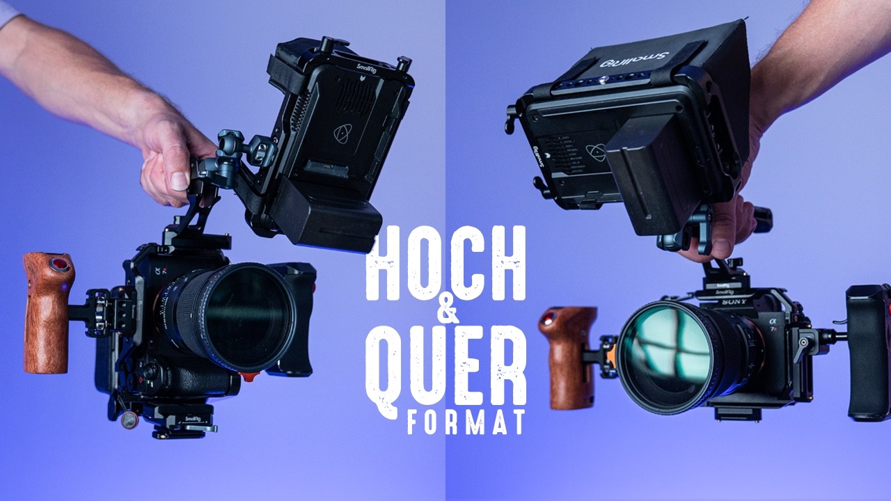 Das PERFEKTE Kamera-Rig f&uuml;r Hoch- & Querformat / Perfect Sony A7IV & A 7R Rig Deutsch