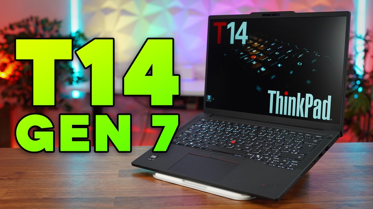 ThinkPad T14 Gen 7 Unboxing & First Impressions (Core Ultra X7 358H B390 Panther Lake)