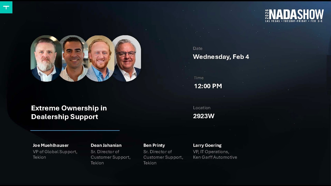 Extreme Ownership in Dealership Support