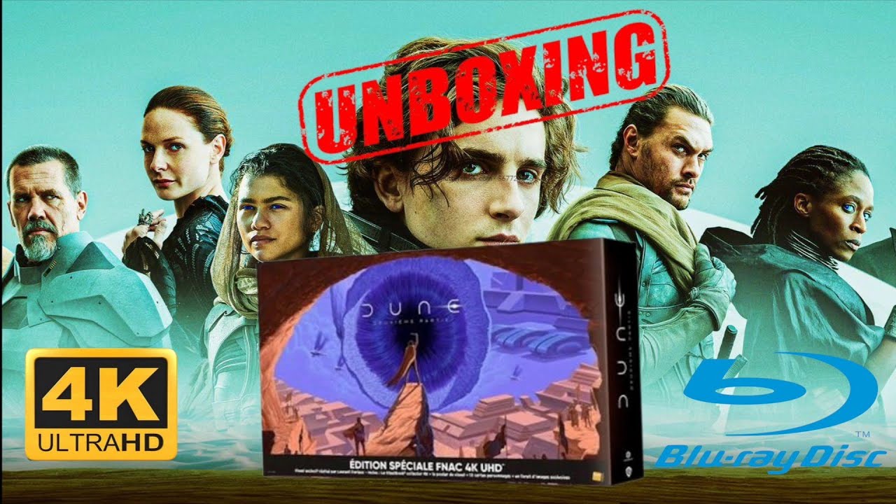 Dune : Deuxième Partie Coffret Édition Limitée Spéciale Fnac numéroté  Steelbook Blu-ray 4K