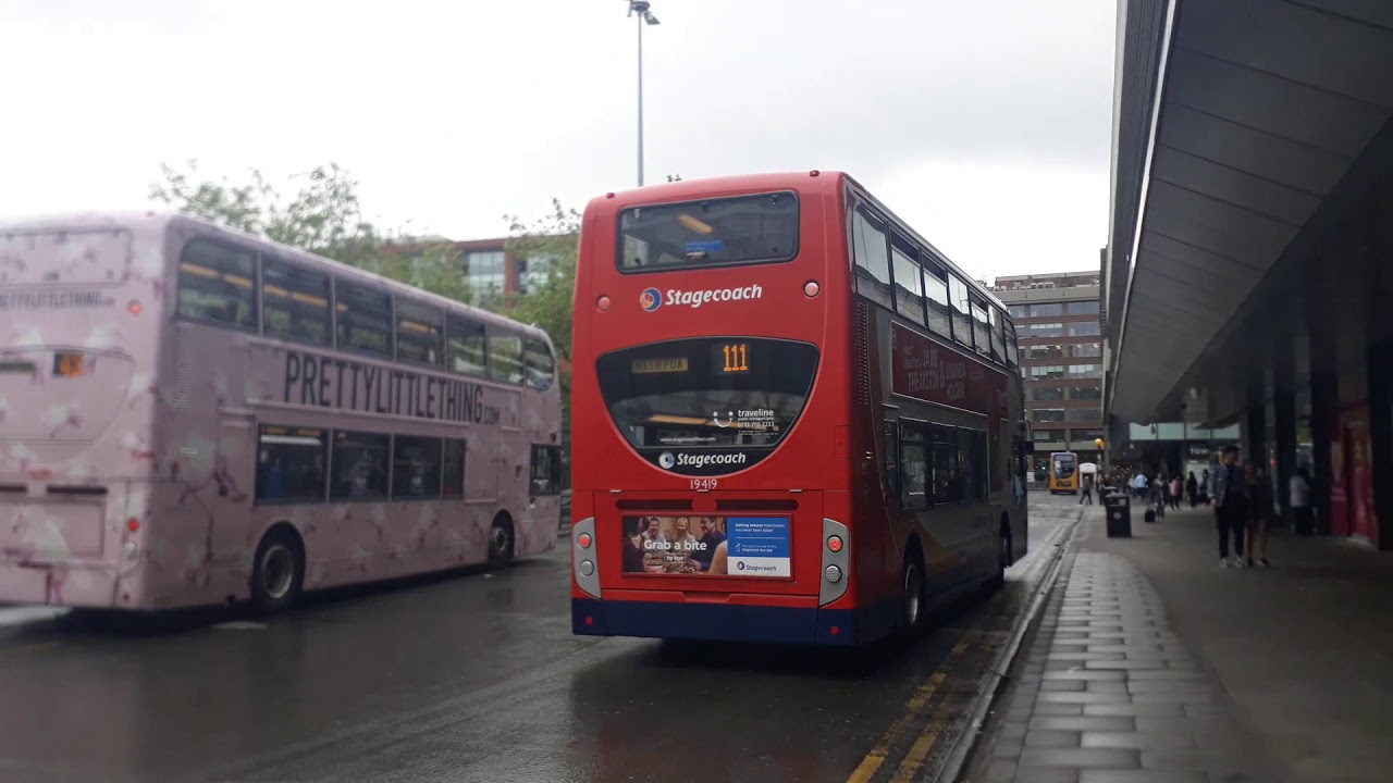 Buses in Manchester July 2019