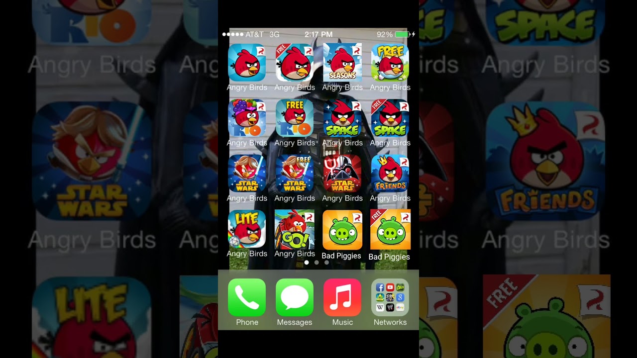 Angry Birds Games (2013) (iOS 7 Version) (December 2013)