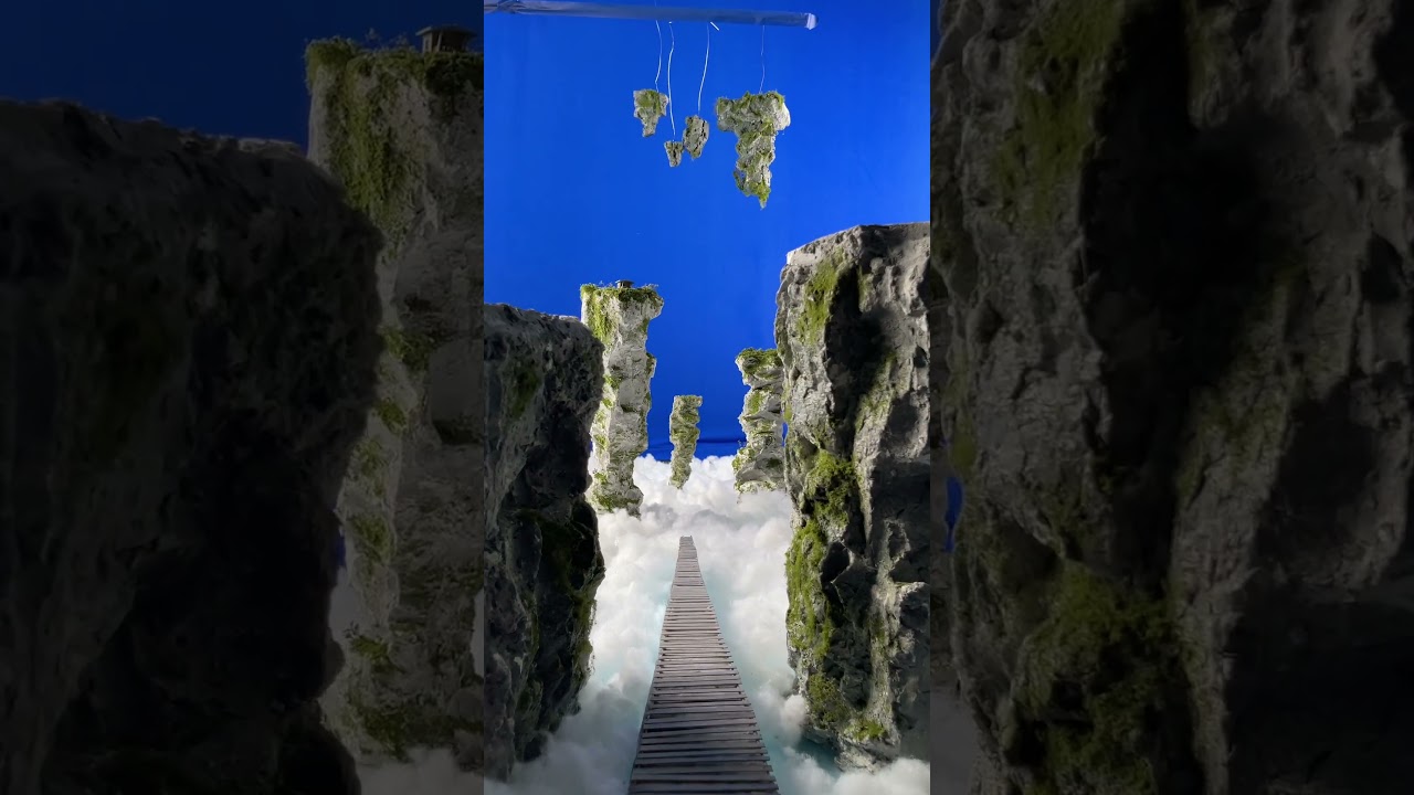 Optical Illusion Miniature Bridge: Small Design, Big Impact!